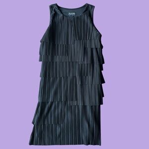 Scarlett Nite tired flapper style black dress size 14